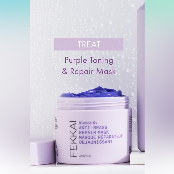 FEKKAI 🌺 Blonde Anti-Brass Repair Mask 220ml - Picture 6 of 9